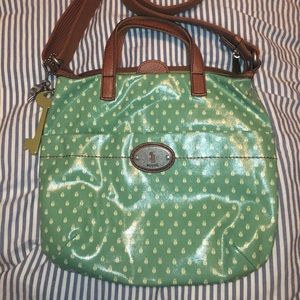 Fossil Key Pur Crossbody Bag